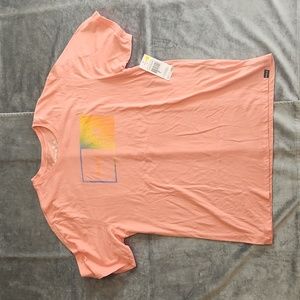 Hurley Shirt mens salmon pink New size large
